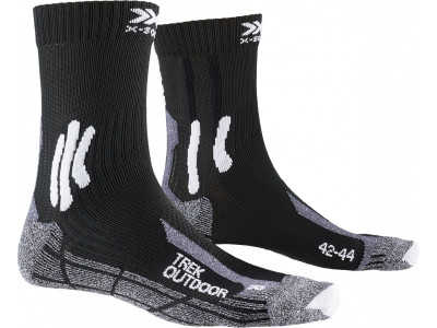X-Bionic TREK OUTDOOR - 4.0 ponožky na turistiku čierna