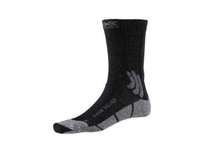 X-Bionic TREK SILVER - 4.0 trekové ponožky černá