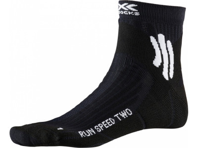 X-Bionic Running socks RUN SPEED TWO - 4.0, Black