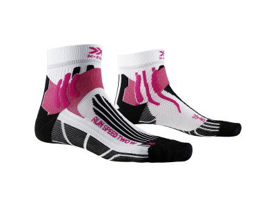 X-BIONIC RUN SPEED TWO - 4.0 dámske bežecké ponožky biela
