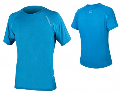 Koszulka rowerowa Endura Singletrack Lite odprowadzająca wilgoć w kolorze niebieskim