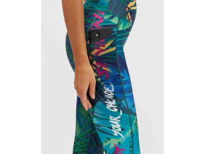 SILVINI Veroli women&#39;s leggings, ocean/fuchsia