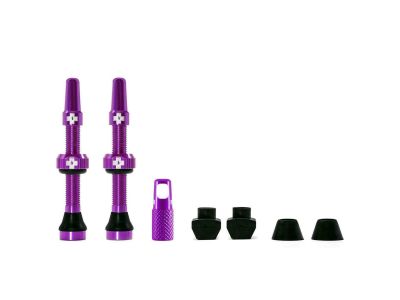 Muc-Off tubeless valves, presta valve 44 mm, purple