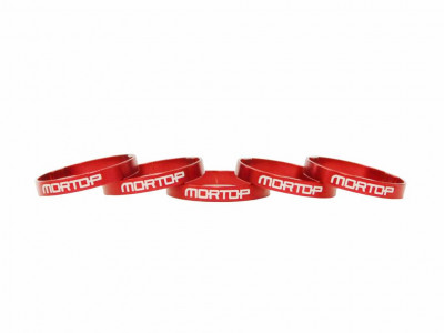 Mortop S1 set of 5mm washers under the stem - 5 pcs red