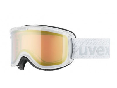 uvex Skyper LTM lyžařské brýle White/Litemirror Gold