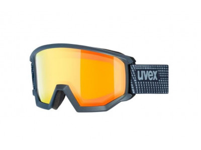uvex Athletic FM ski goggles navy mat/orange