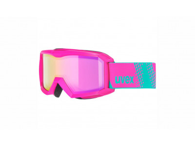 uvex FLIZZ FM detské lyžiarske okuliare Pink DL/Pink Clear/Rose