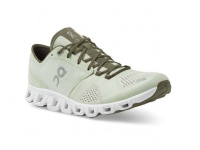 On Cloud X 2 Herren Laufschuhe Aloe/Weiß