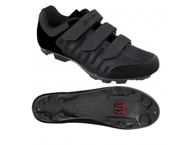 FORCE MTB Tempo cycling shoes, black 