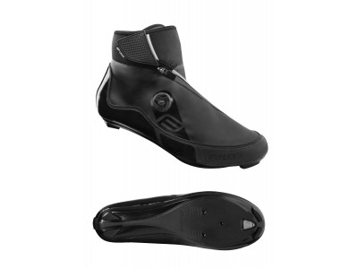 FORCE Road Glacier winter cycling shoes, black