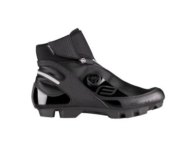 FORCE Glacier winter MTB cycling shoes, black