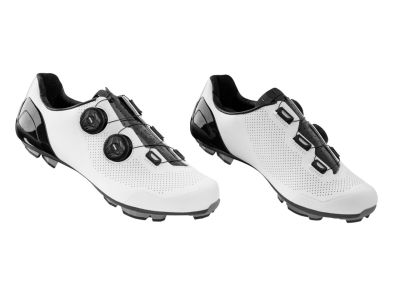 FORCE MTB Warrior Carbon kerékpáros cipő, fehér