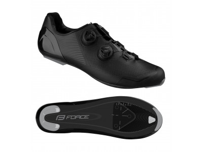 Force Road Warrior Carbon cycling shoes, black