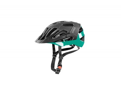 uvex Quatro Helm schwarz matt/grün