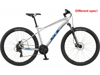 GT Aggressor 27.5 Expert MicroShift bicycle, silver