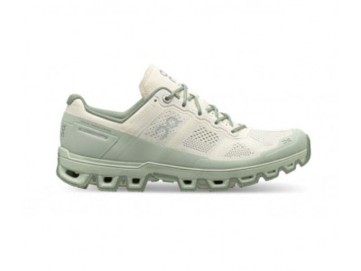 On Cloudventure W Damen-Trailschuhe Weiß/Moos