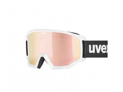 uvex Athletic Farbsichtbrille, weiß matt sl/rose/grün