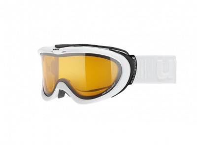 Uvex Comanche LGL lyžiarske okuliare white/lasergold lite, veľ. Uni