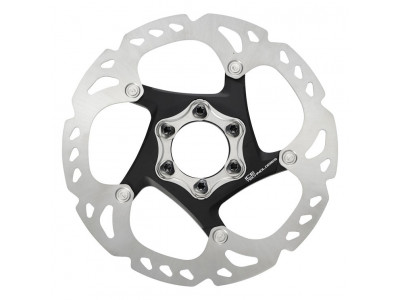 Z roweru spadła tarcza hamulcowa Shimano XT SM-RT86 ICE 160 mm