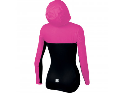Sportos Xplore női kabát rózsaszín/fekete
