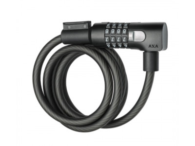 AXA Cable Resolute Code C10 - 150 Kabelový zámek Mat Black 150 cm