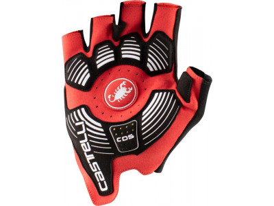 Castelli ROSSO CORSA PRO gloves, red