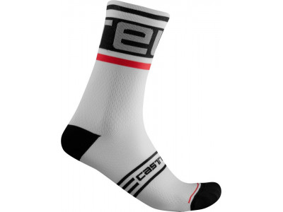 Castelli PROLOGO 15 ponožky, čierna/biela