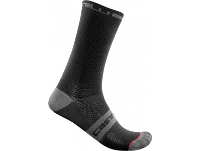 Castelli SUPERLEGGERA T 18 Socken, schwarz