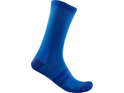 Castelli SUPERLEGGERA T 18 ponožky - modrá Itália