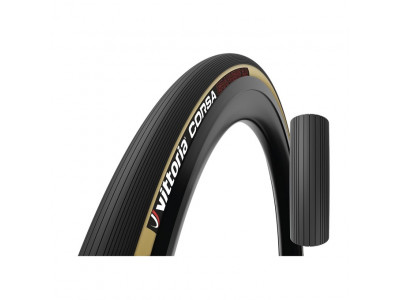 Vittoria Corsa 700x30C G2.0 4C tire, kevlar, brown/black