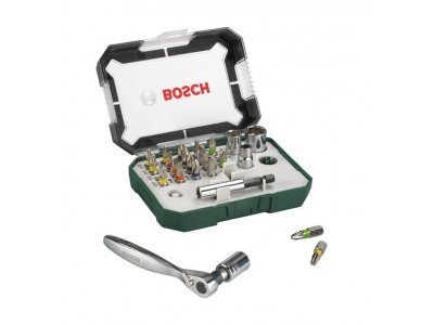 Bosch 26 piece ratchet and bit set
