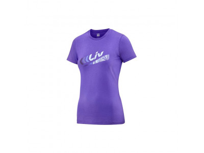 Liv Cotton T-shirt dámske tričko fialové