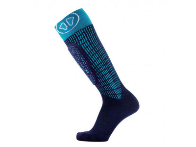 Sidas Ski Protect MV socks with guard, blue