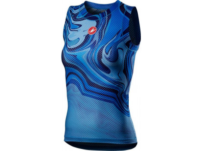 Castelli PRO MESH Damen-Unterhemd, blau Italia