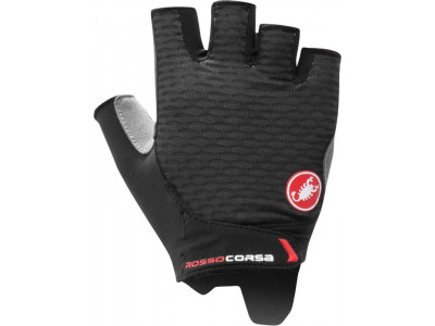 Rękawiczki damskie Castelli ROSSO CORSA 2, czarne