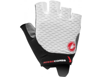 Castelli ROSSO CORSA 2 women&amp;#39;s gloves, white