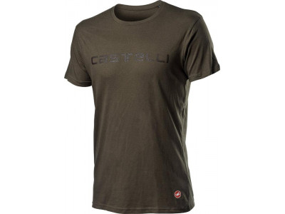 Castelli SPRINTER dark khaki t-shirt