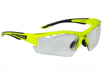 FORCE Ride Pro, okulary fluorescencyjne fotochromeowe. okulary