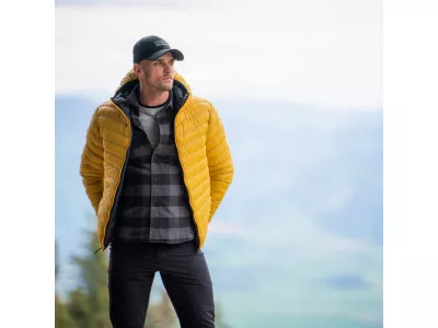 Northfinder KANE megfordítható kabát, sárga/fekete