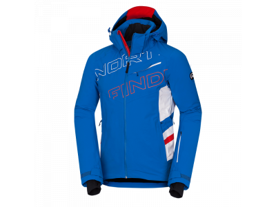 Northfinder DAMIEN kabát, kék/piros