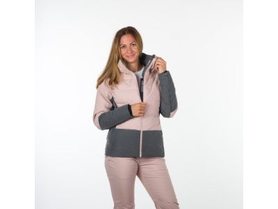 Northfinder JILLIAN női kabát, rózsaszín/szürke