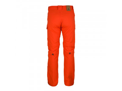 Spodnie Northfinder JADIEL, czerwono-pomarańczowe