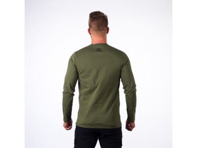 Męski t-shirt Northfinder TR-3565OR z bawełnianym nadrukiem ABDIEL