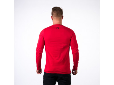 Męski t-shirt Northfinder TR-3565OR z bawełnianym nadrukiem ABDIEL