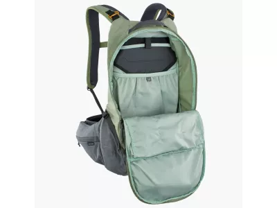EVOC Trail Pro 16 hátizsák, 16 l, világos olíva/karbonszürke