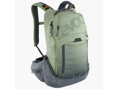 EVOC Trail Pro 16 backpack light olive / carbon gray