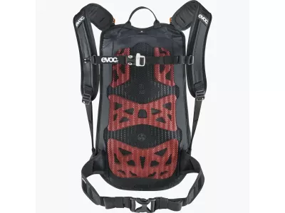 Rucsac EVOC Stage Team, 12 l, black/white/neon orange