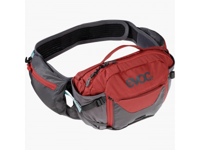 EVOC Hip Pack 3l-es kanalasbonszürke/chilivörös táskához