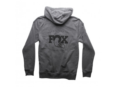 FOX sweatshirt Terry&#39;s Zip Hoody-Heather Charcoal