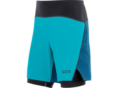 GOREWEAR R7 2in1 Shorts kraťasy modrá/modrá